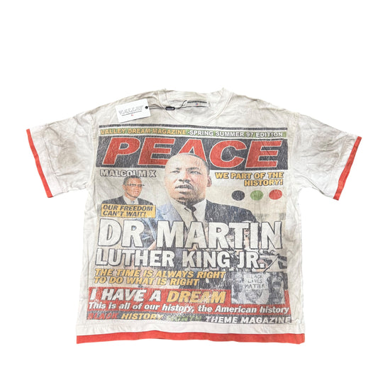 New Vale Lives MLK Peace Tee