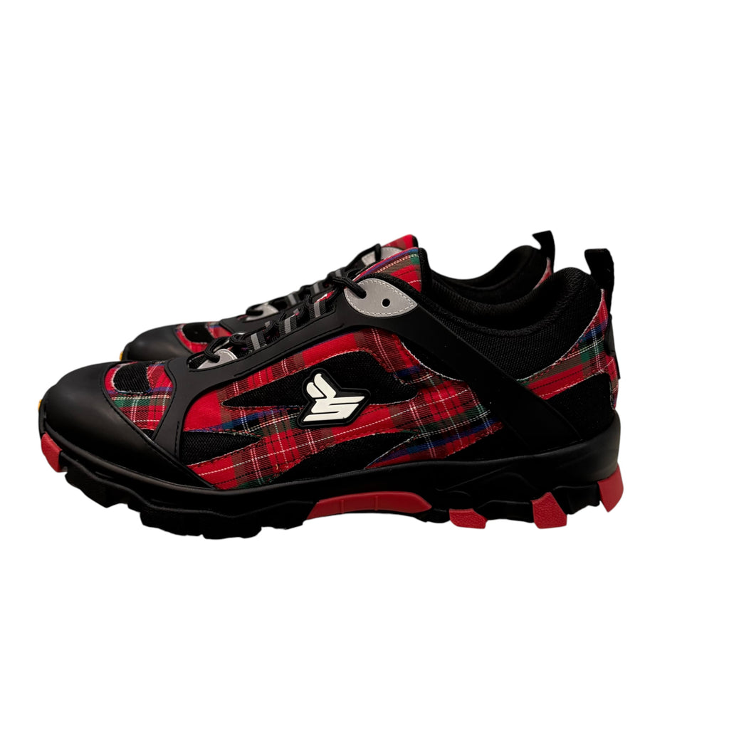 Brand New Eric Emanuel Black/Red Hiking Sneakers
