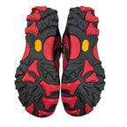 Brand New Eric Emanuel Black/Red Hiking Sneakers