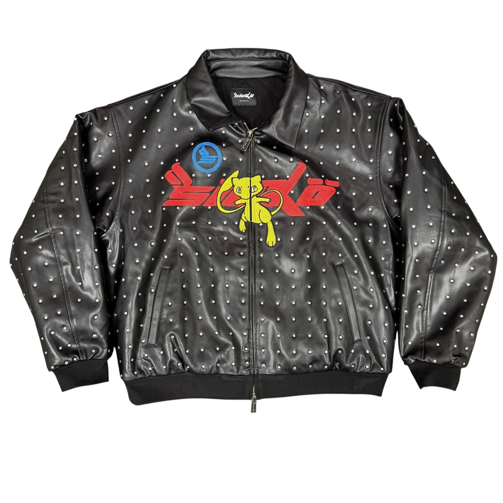 NEW Sicko Studded Leather Jacket