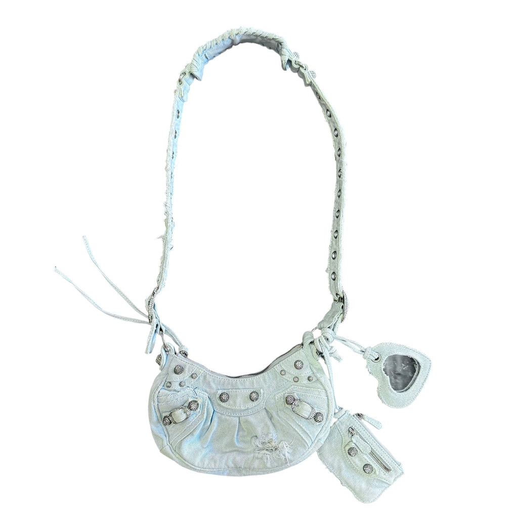 Balenciaga Le Cagole XS bag denim