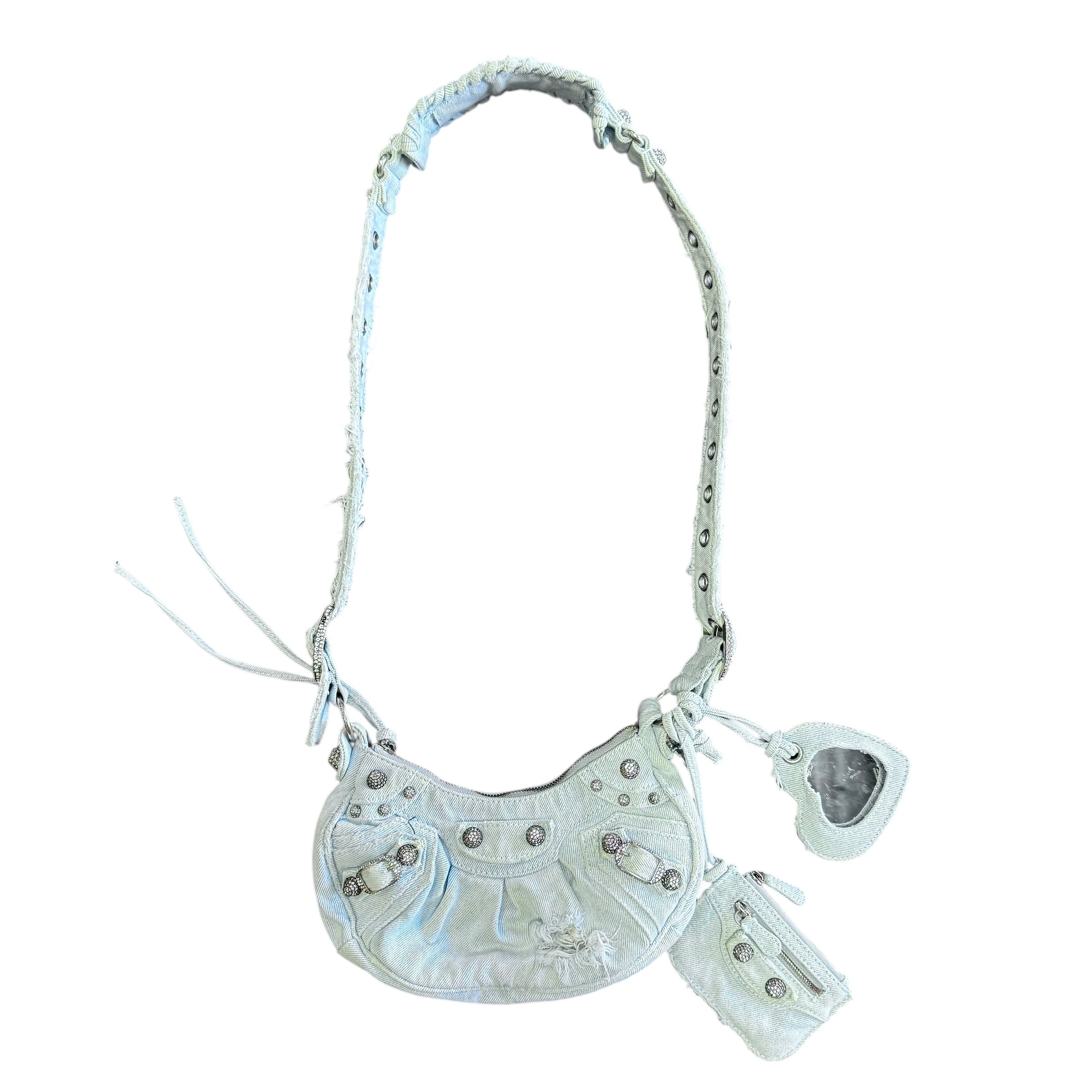 Balenciaga Le Cagole XS bag denim