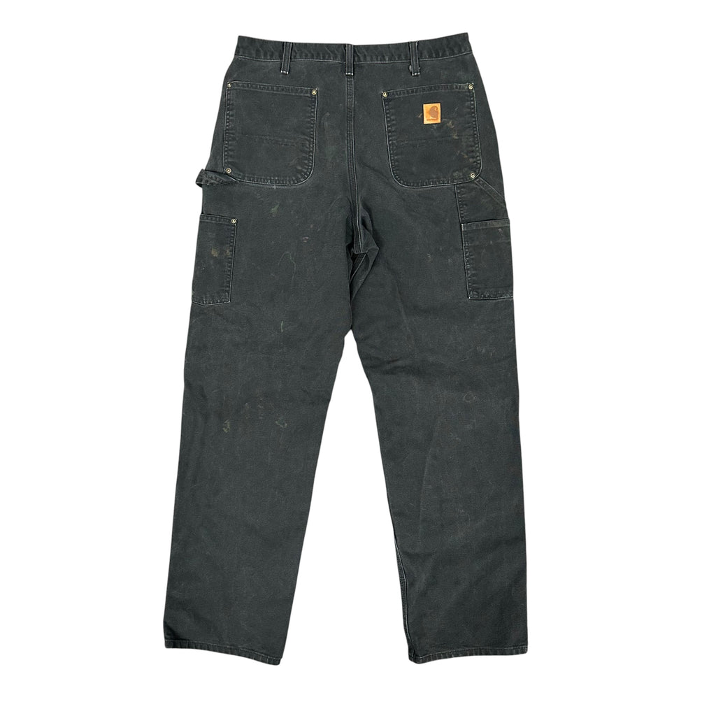 Carhartt Black/Purple Paint Double Knee (34x34)