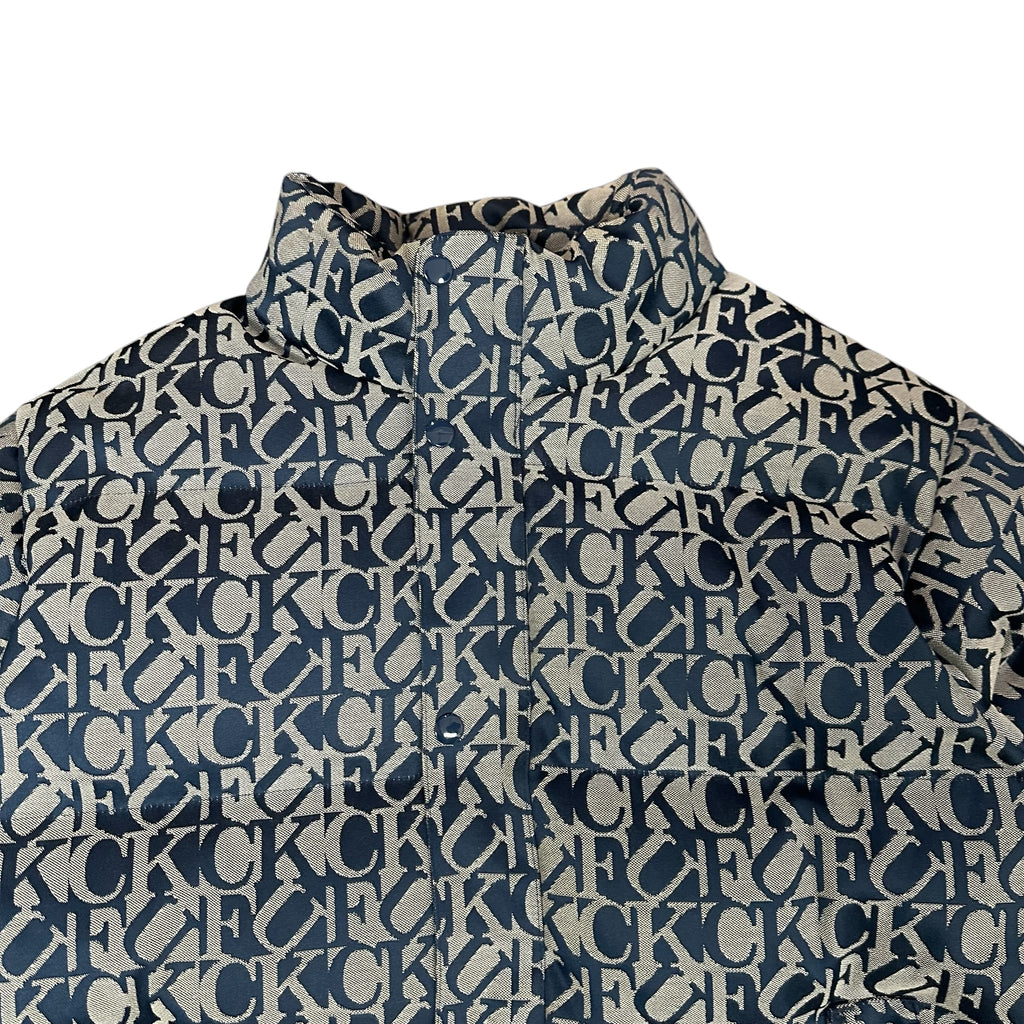 Supreme Blue F*ck You Puffer Jacket
