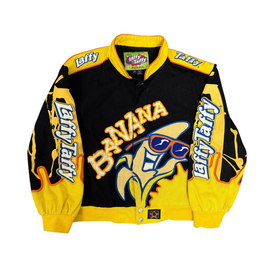 Vintage Banana Laffy Taffy Nascar Jacket