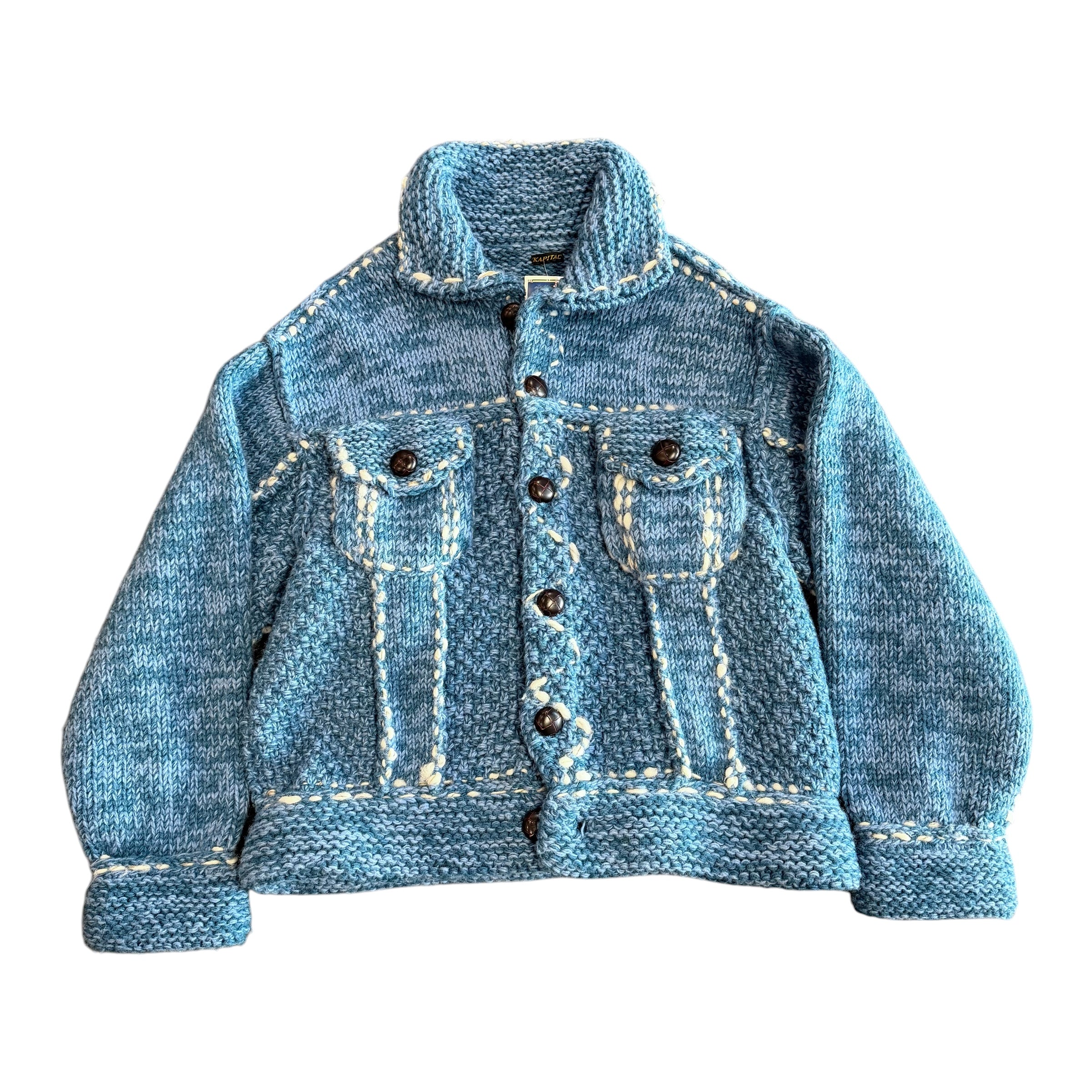 Kapital Blue Sweater