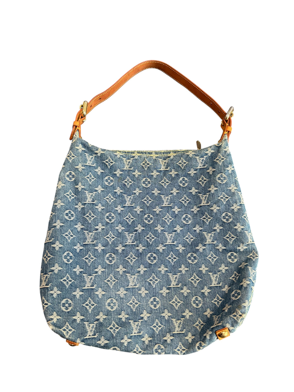 Louis Vuitton Denim Baggy GM Blue