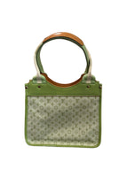 Louis Vuitton Matcha Green Monogram Mini Lin Sac Kathleen Shoulder Bag