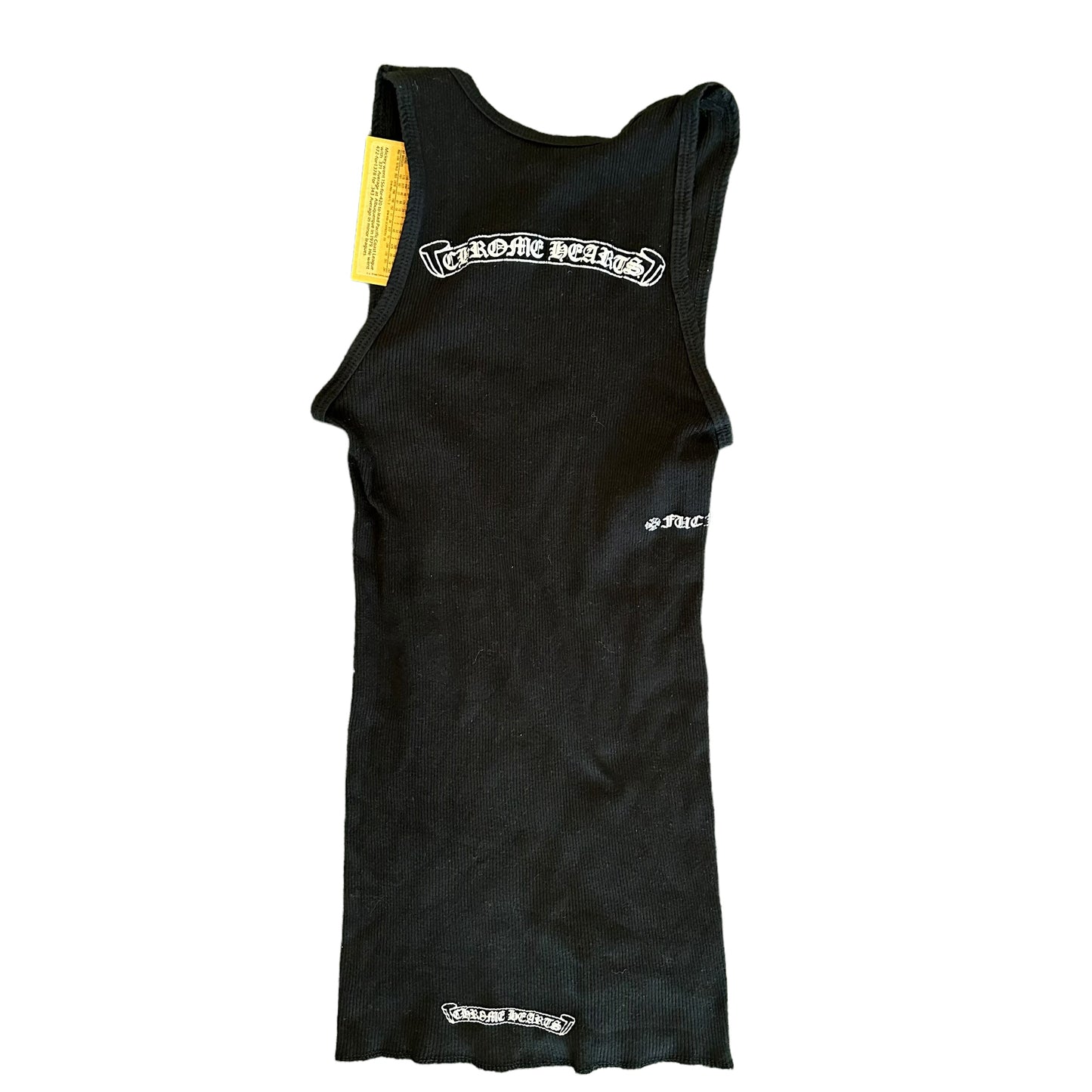 Chrome Hearts Black Tank Top