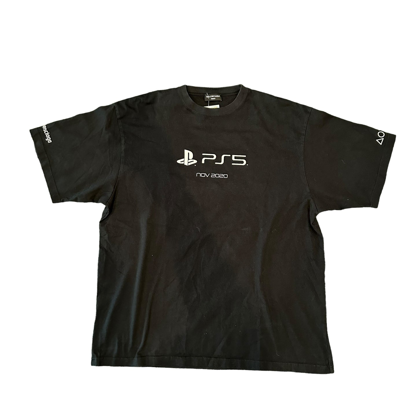 Balenciaga Black PS5 Tee