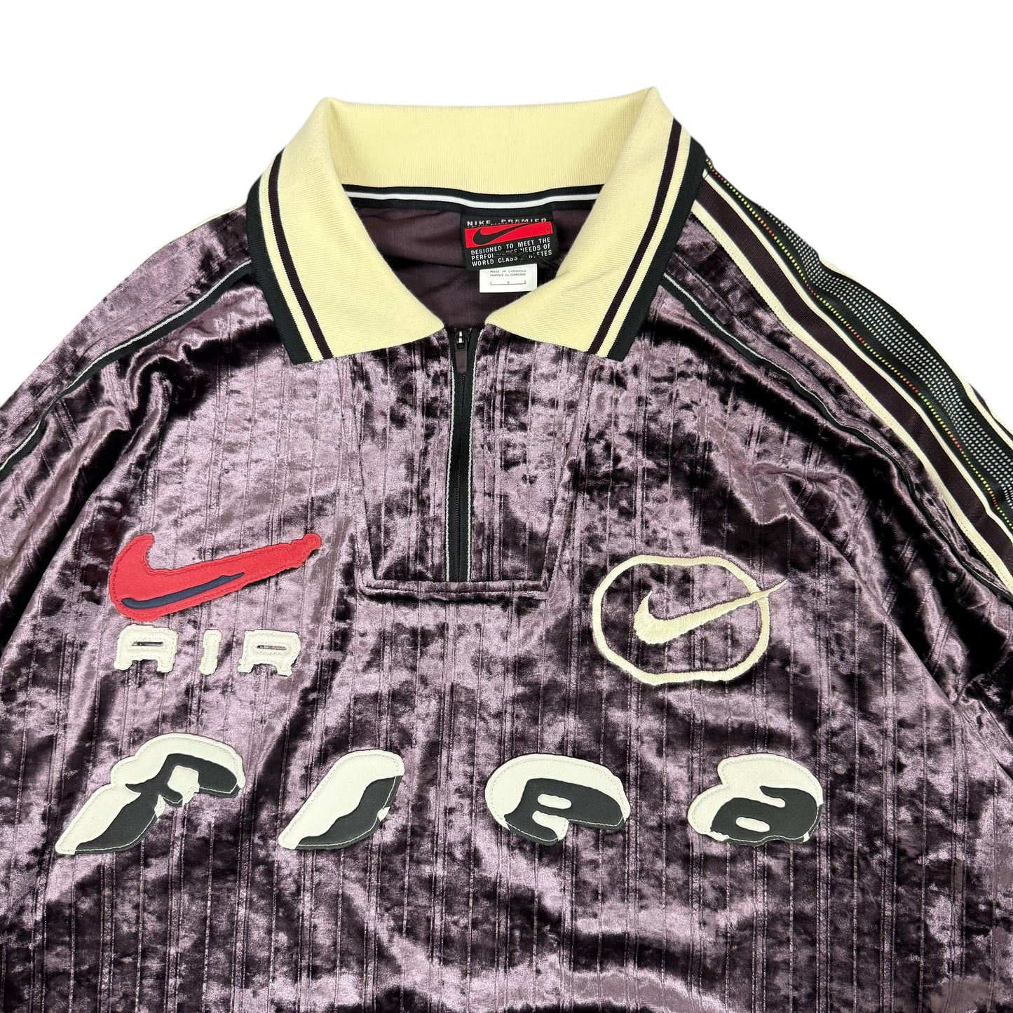 CPFM x Nike Purple Velour Jersey