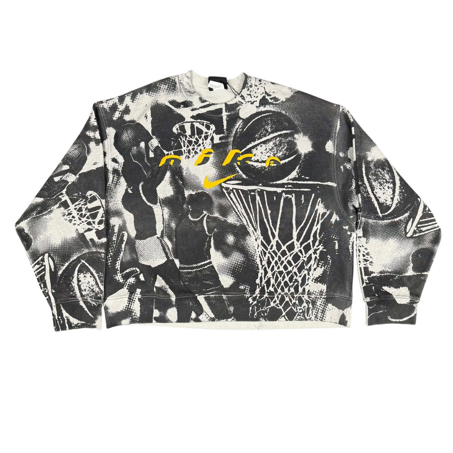 CPFM x Nike Grey AOP Crewneck