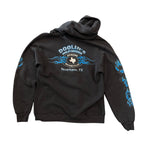 Harley Davidson Blue Flame Hoodie