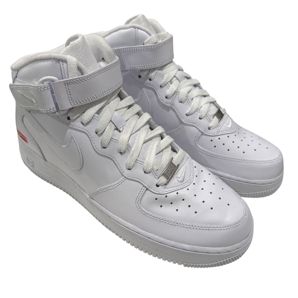 Supreme x Air Force 1 White Mid 'Box Logo