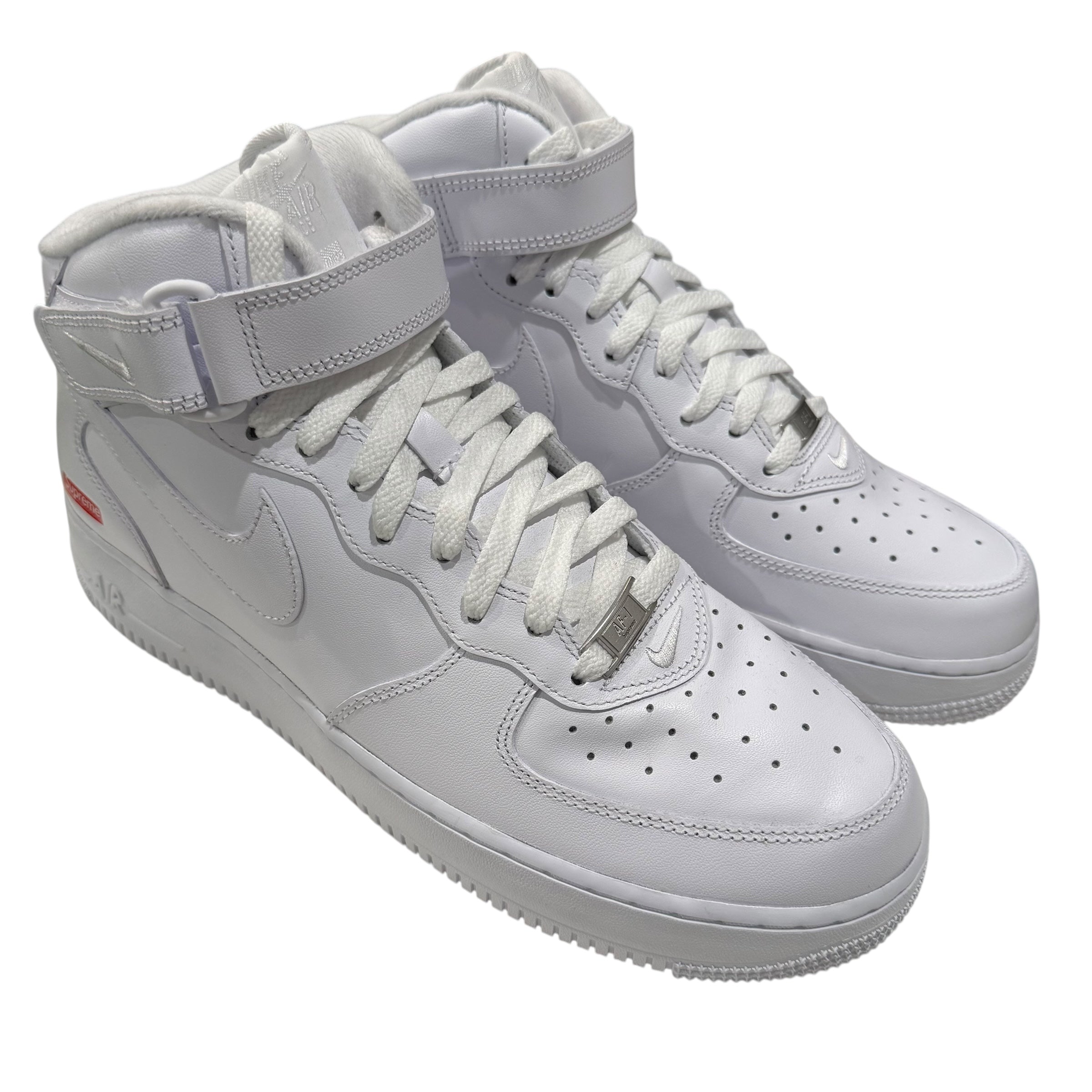 Supreme x Air Force 1 White Mid 'Box Logo