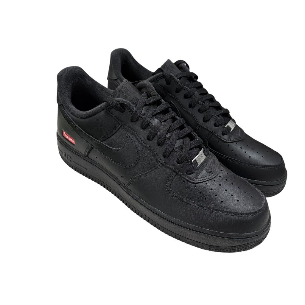 Supreme x Air Force 1 Low Black Box Logo