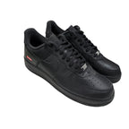 Supreme x Air Force 1 Low Black Box Logo