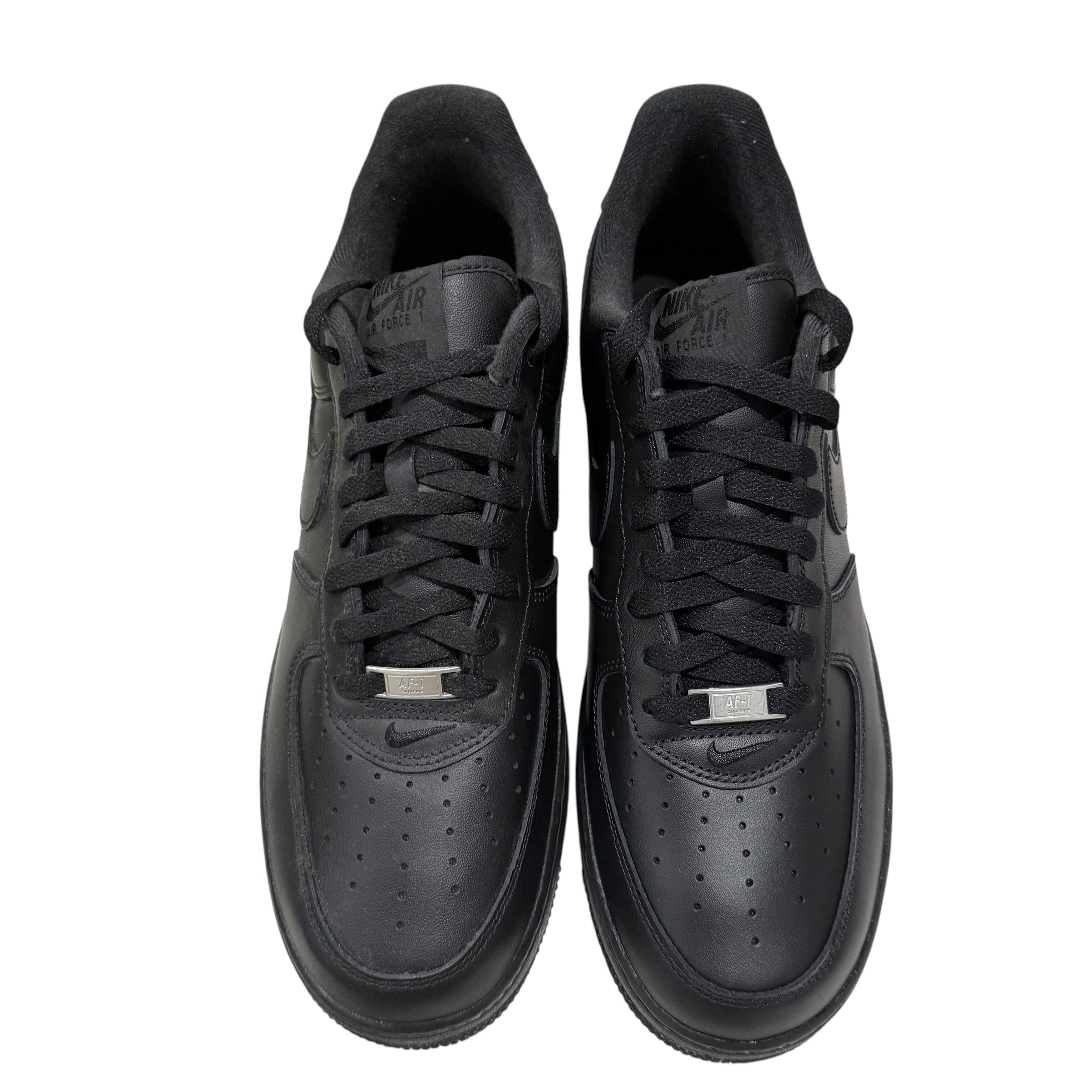 Supreme x Air Force 1 Low Black Box Logo