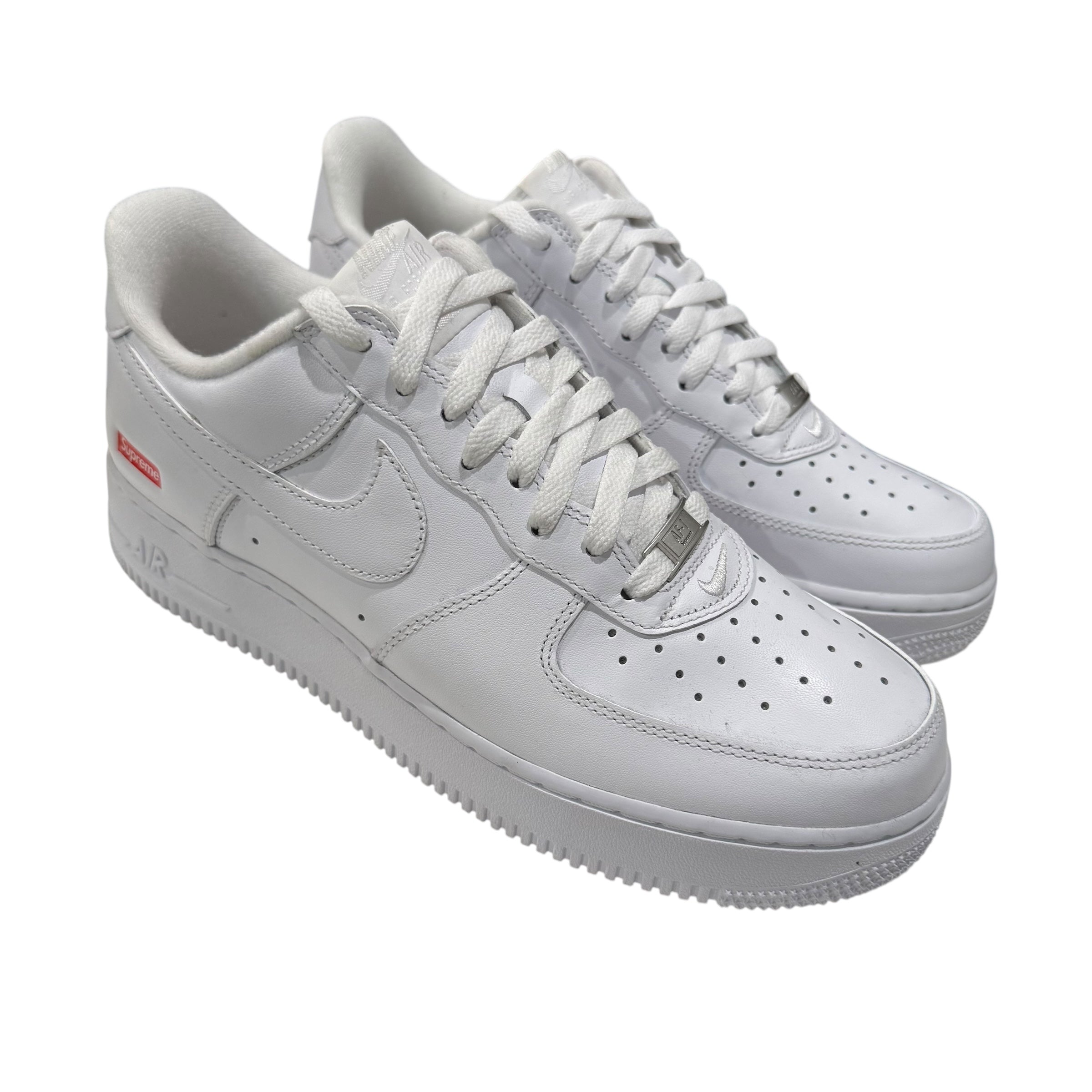 Supreme x Air Force 1 Low White Box Logo