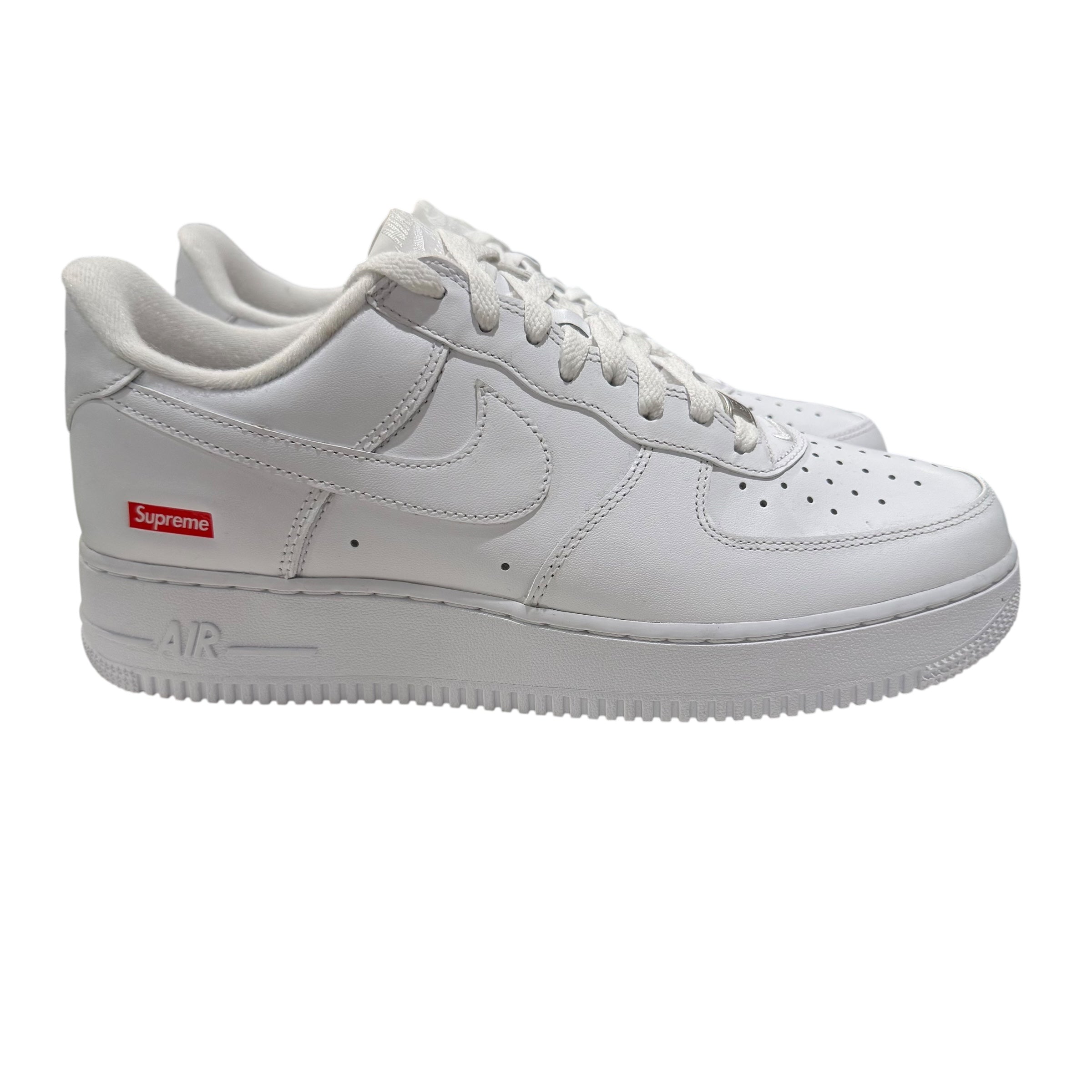 Supreme x Air Force 1 Low White Box Logo