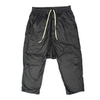 Rick Owens DRKSHDW Gray Temple Drawstring Cropped Trousers
