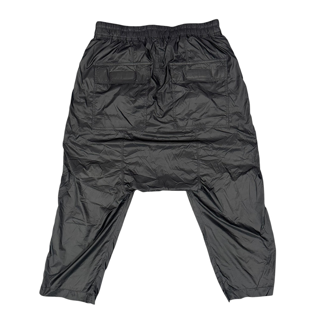 Rick Owens DRKSHDW Gray Temple Drawstring Cropped Trousers