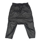 Rick Owens DRKSHDW Gray Temple Drawstring Cropped Trousers