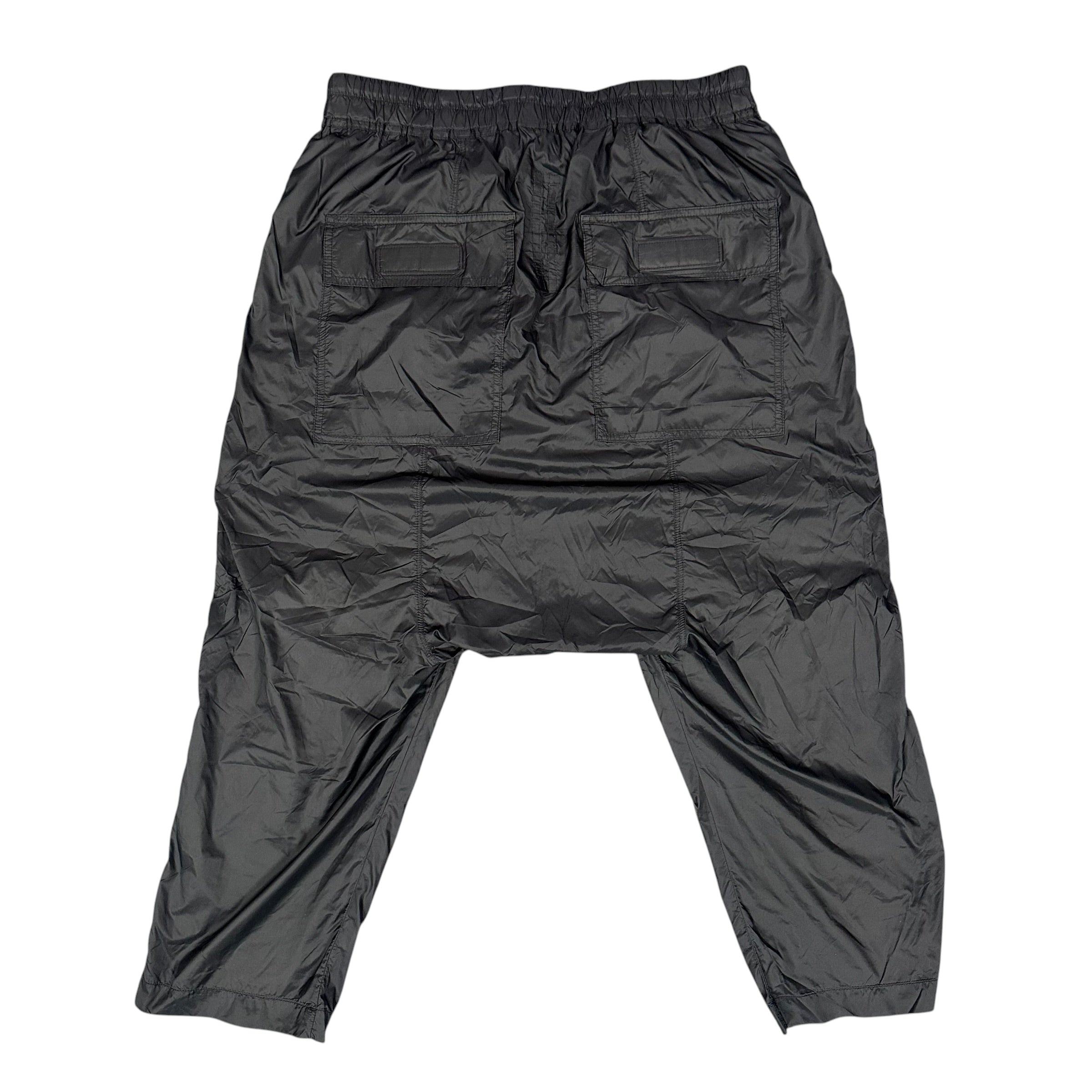 Rick Owens DRKSHDW Gray Temple Drawstring Cropped Trousers