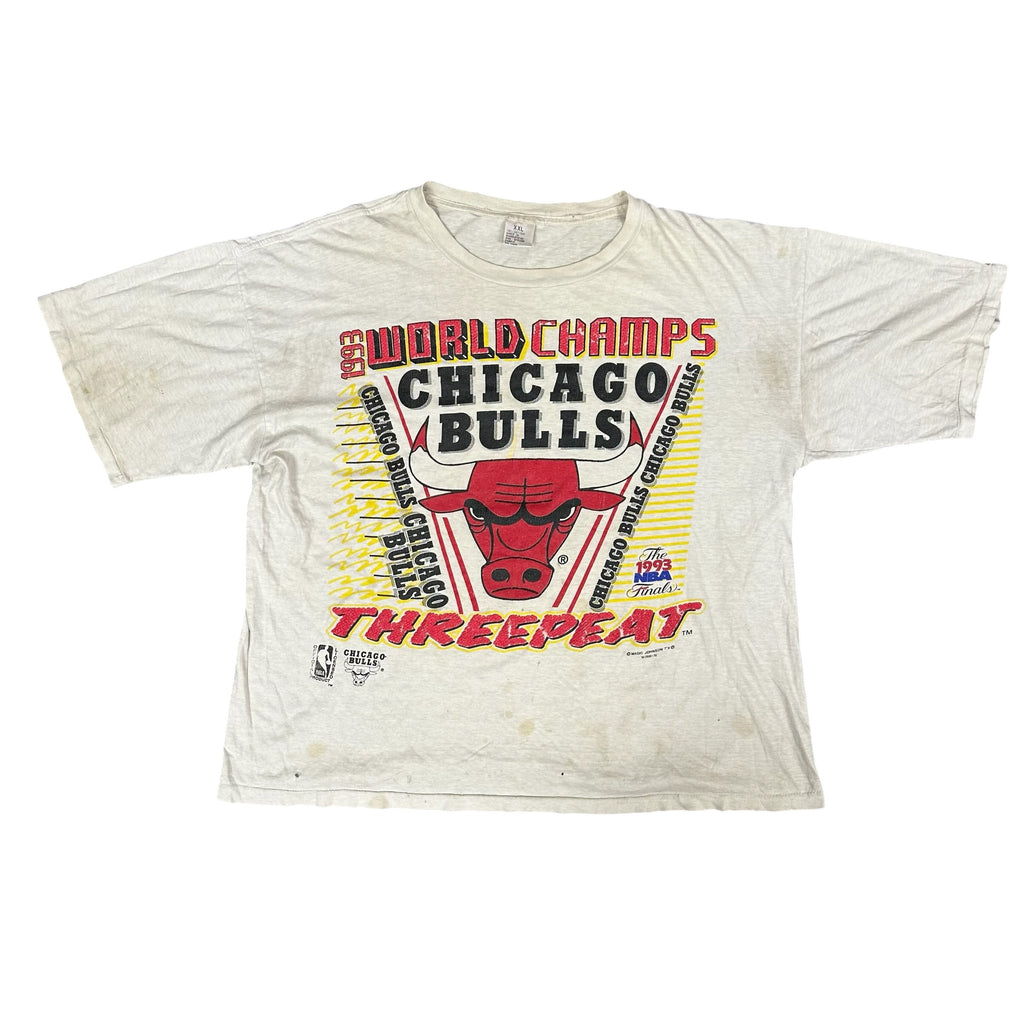 ‘93 Chicago Bulls “Three Peat” Tee