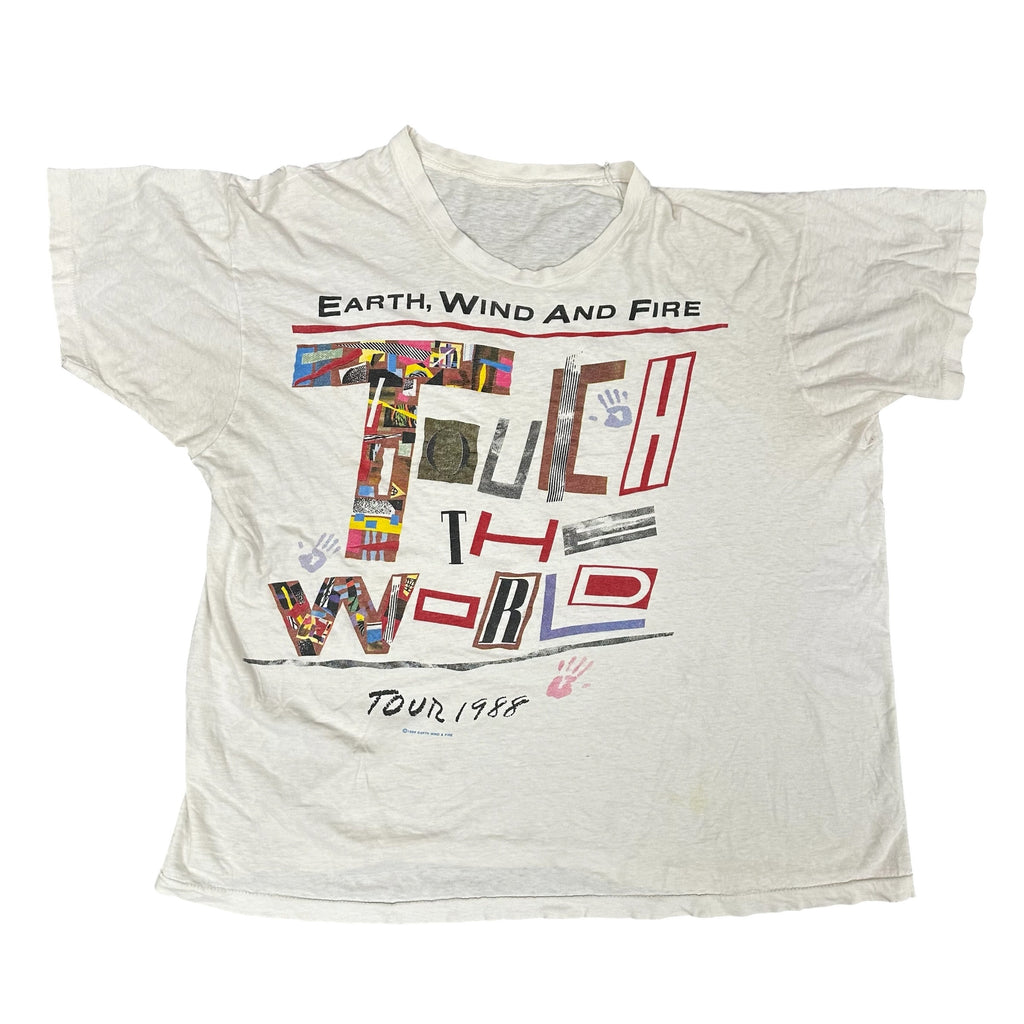 ‘88 Earth, Wind, and Fire “Touch The World” Tour Tee