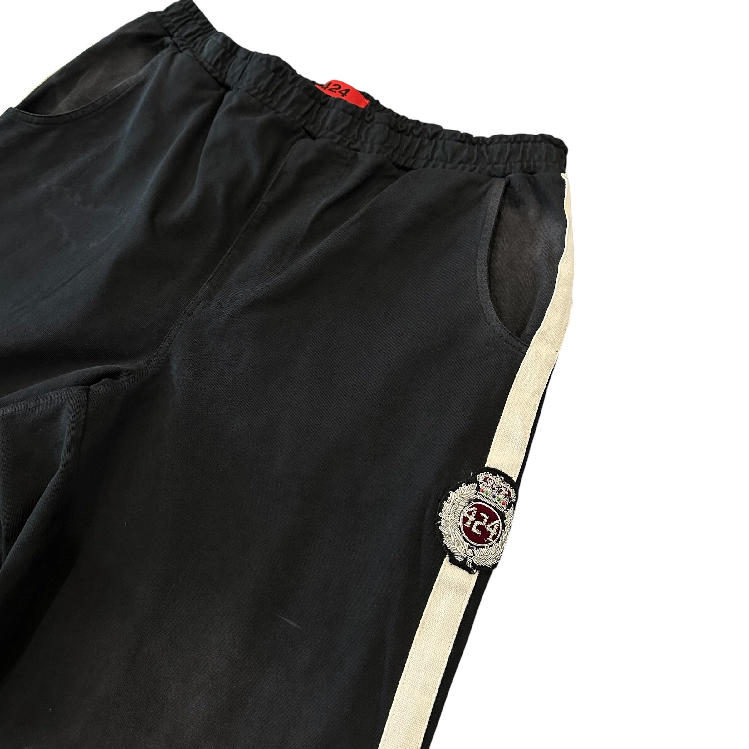 424 Black Sweatpants