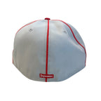 Supreme Piping Script Fitted Hat