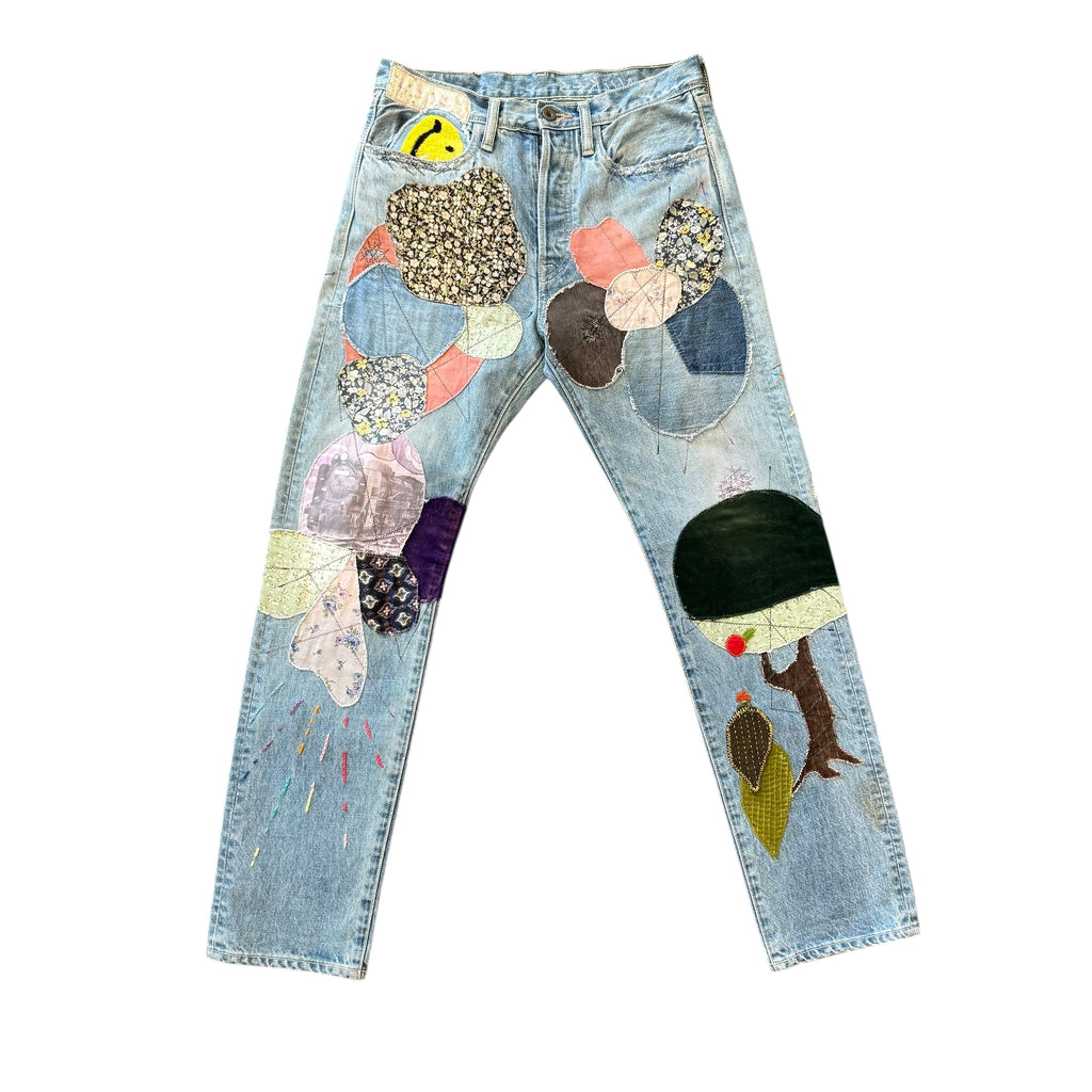 Kapital Star Patchwork Jeans