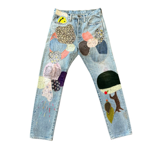 Kapital Star Patchwork Jeans