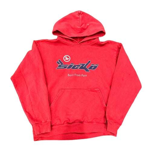 Red Sicko Born From Pain Hoodie