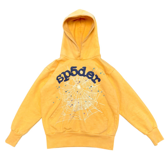 Sp5der Yellow Hoodie