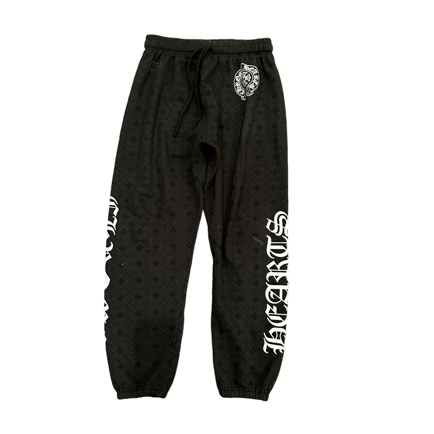 Black Chrome Hearts Sweatpants