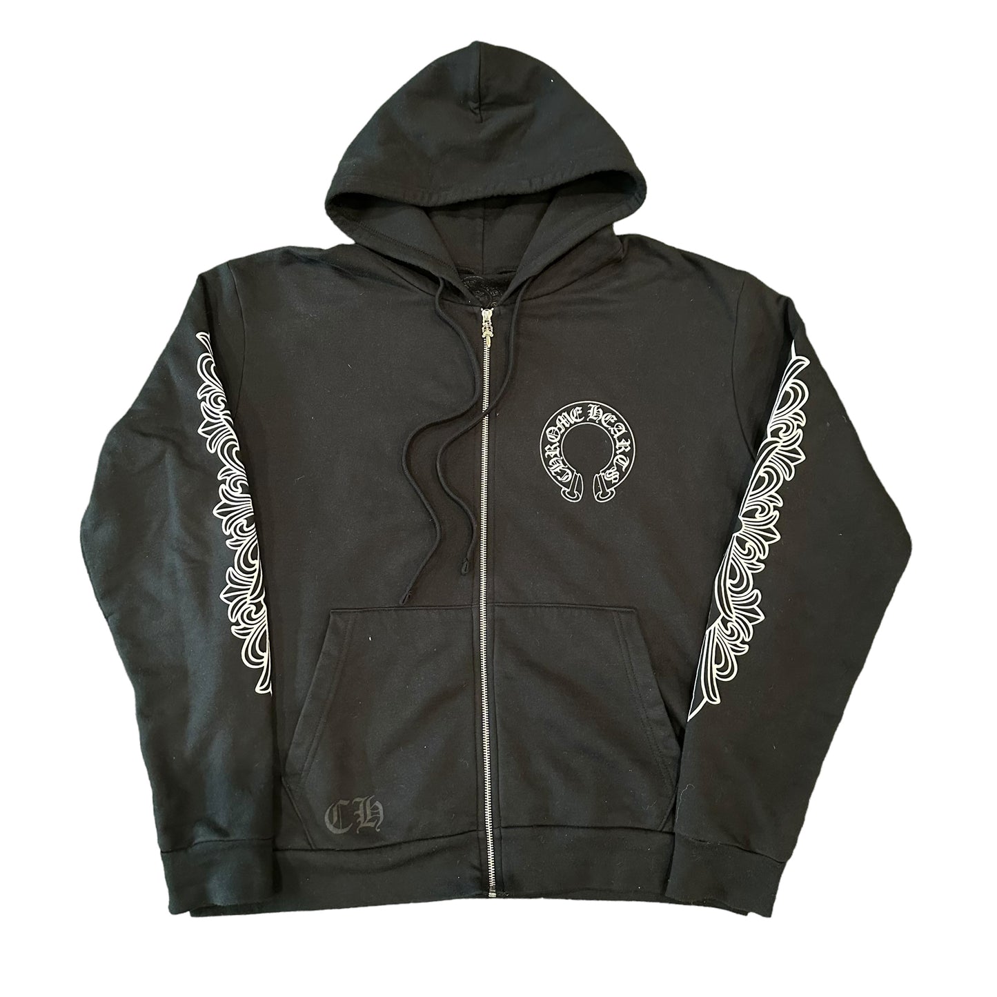 Black Chrome Hearts Hoodie