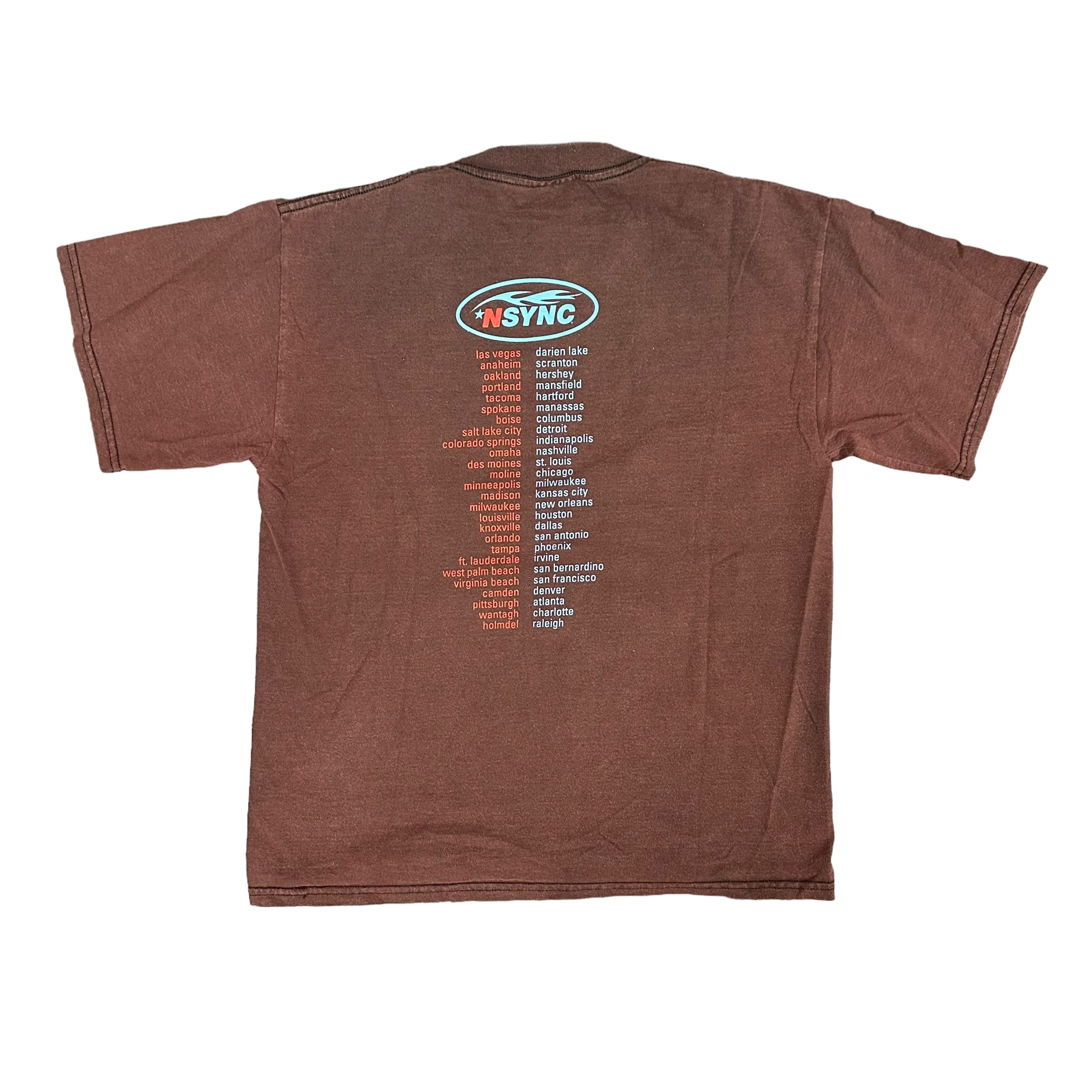 1999 Brown Nsync T-shirt