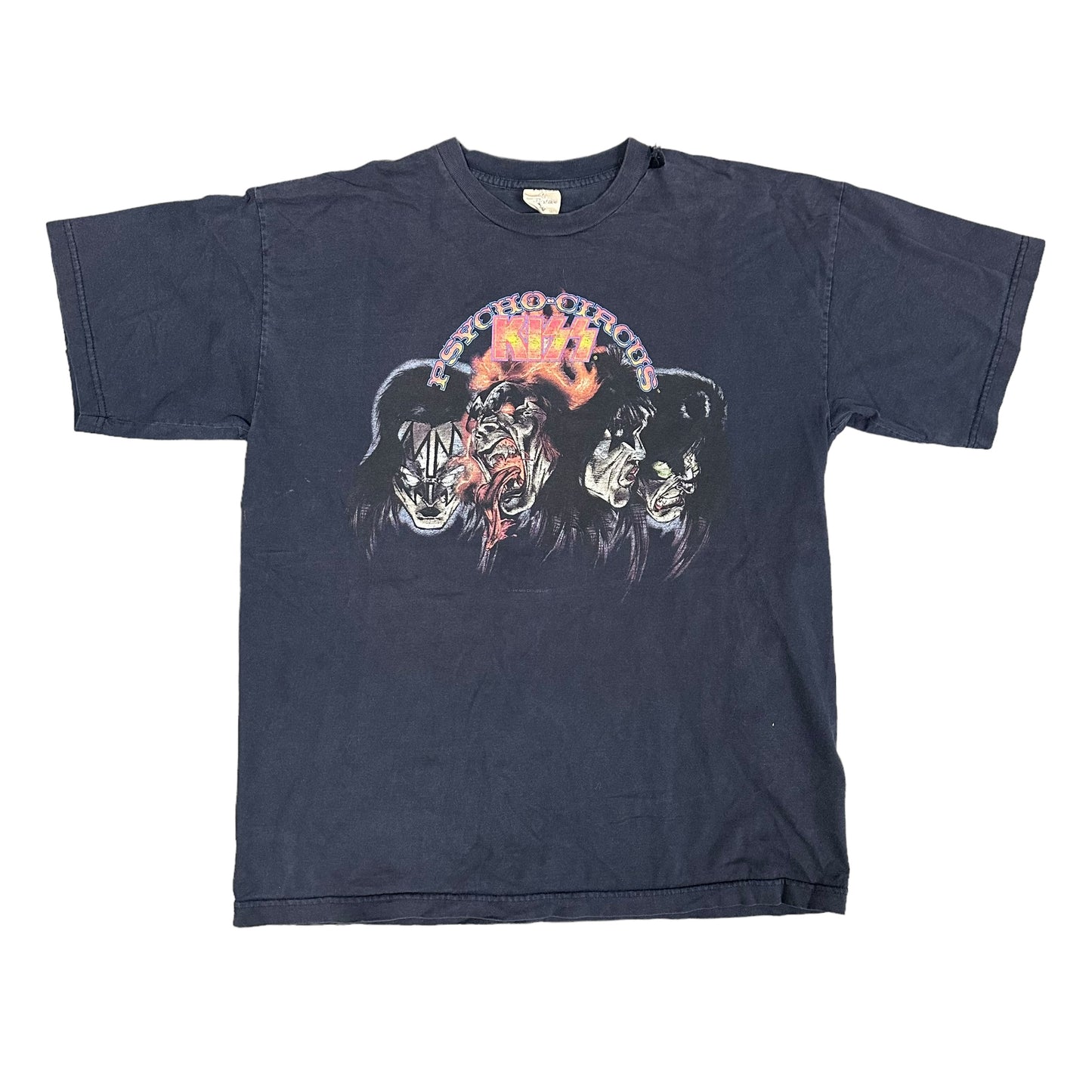 1998 Navy Kiss Psycho-Circus T-shirt