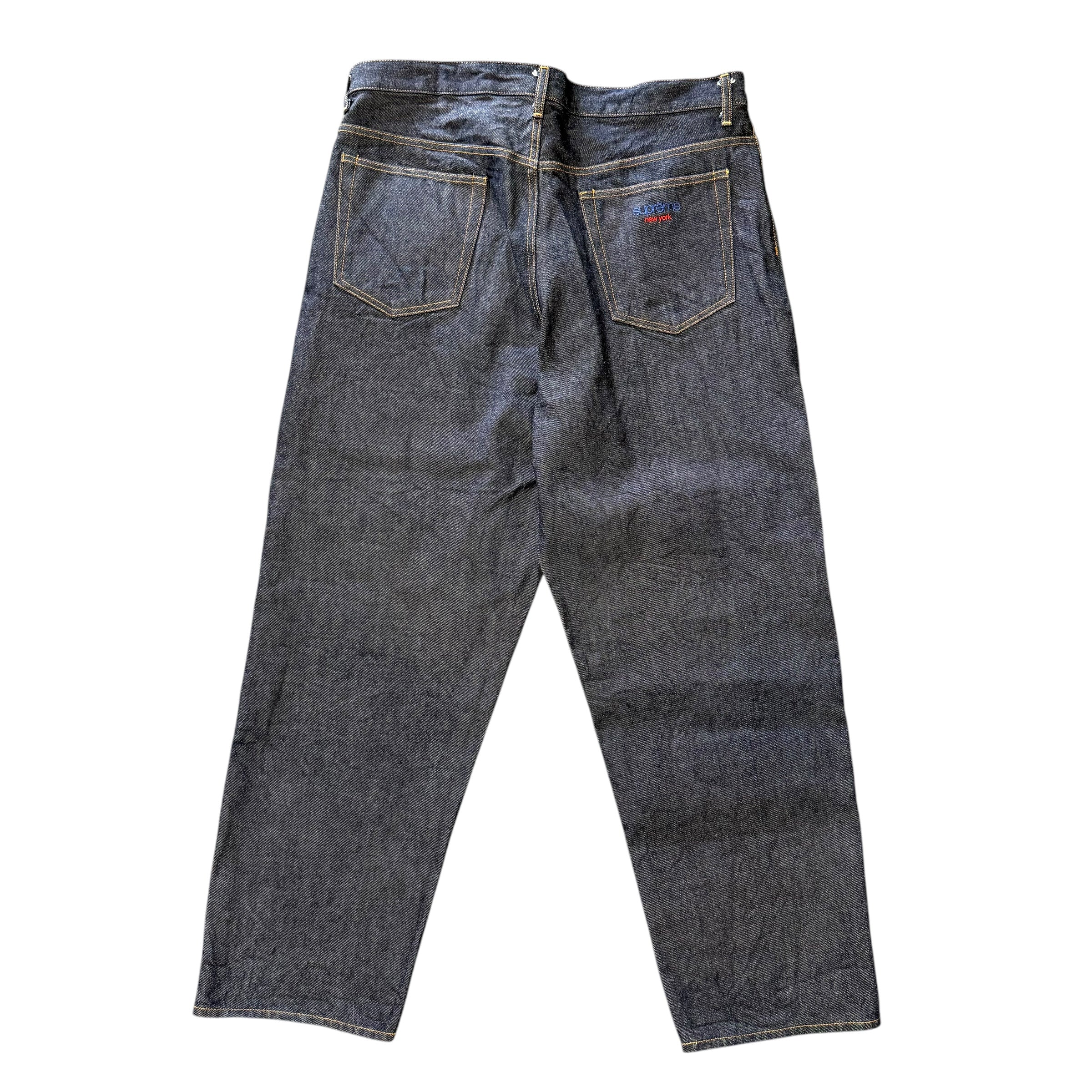 Supreme Baggy Indigo Jeans