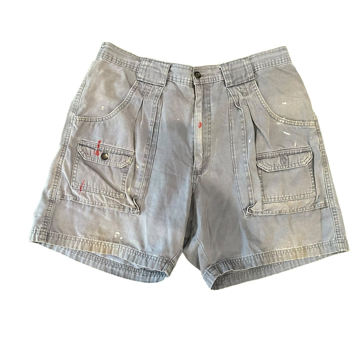 Vintage Blue Redhead Cargo Shorts