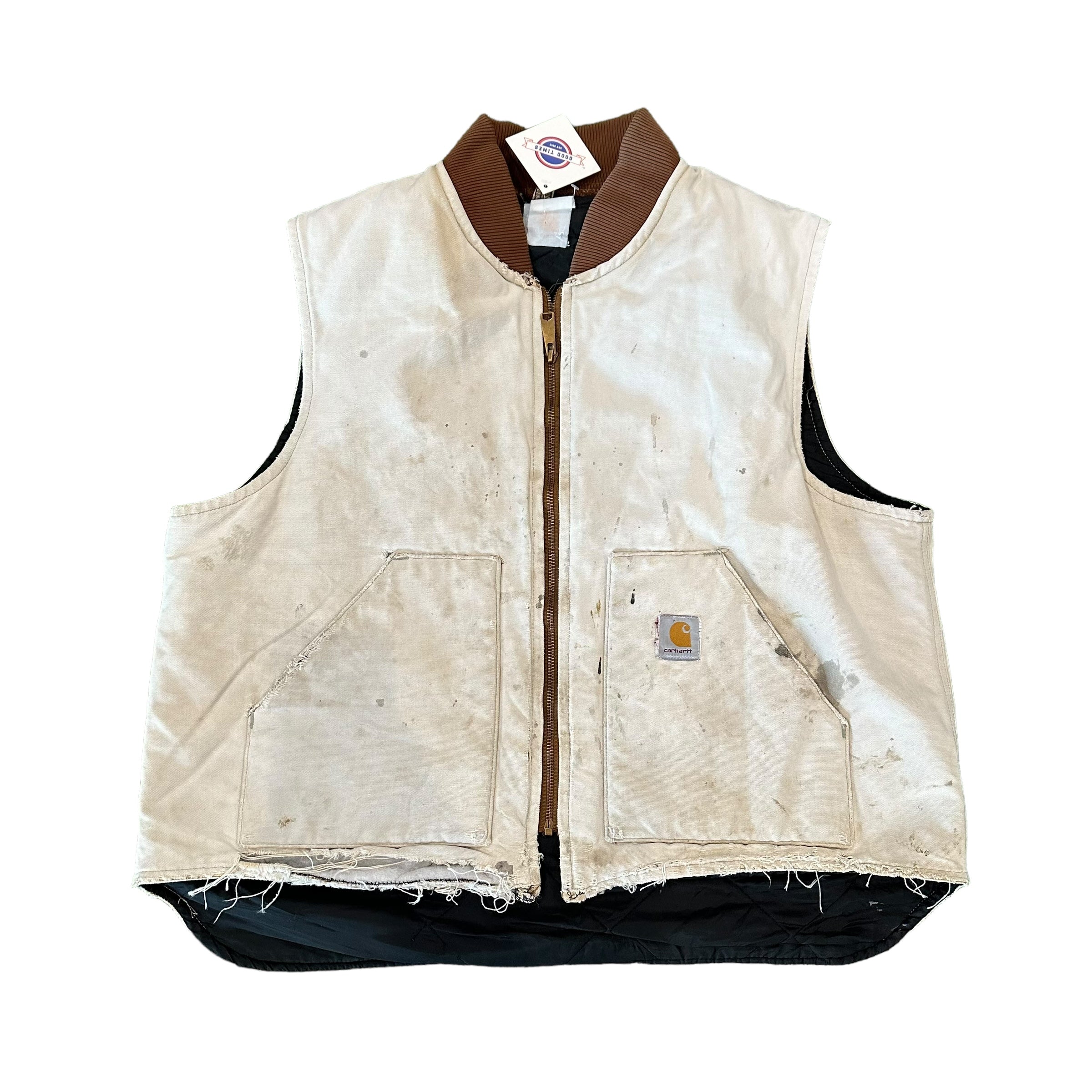 Vintage White Carhartt Vest
