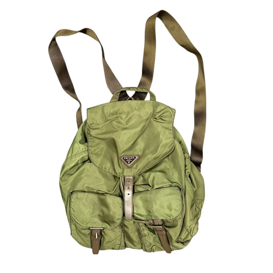 Prada Light Green Backpack