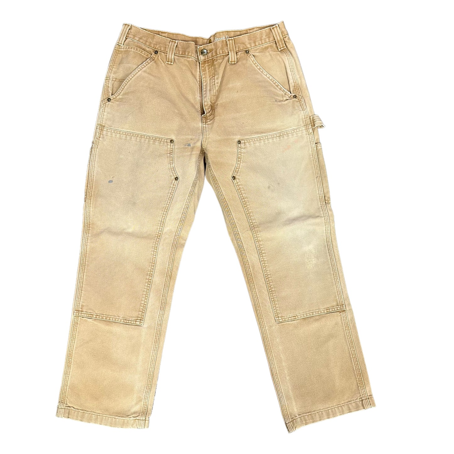 Vintage Khaki Carhartt Double Knees