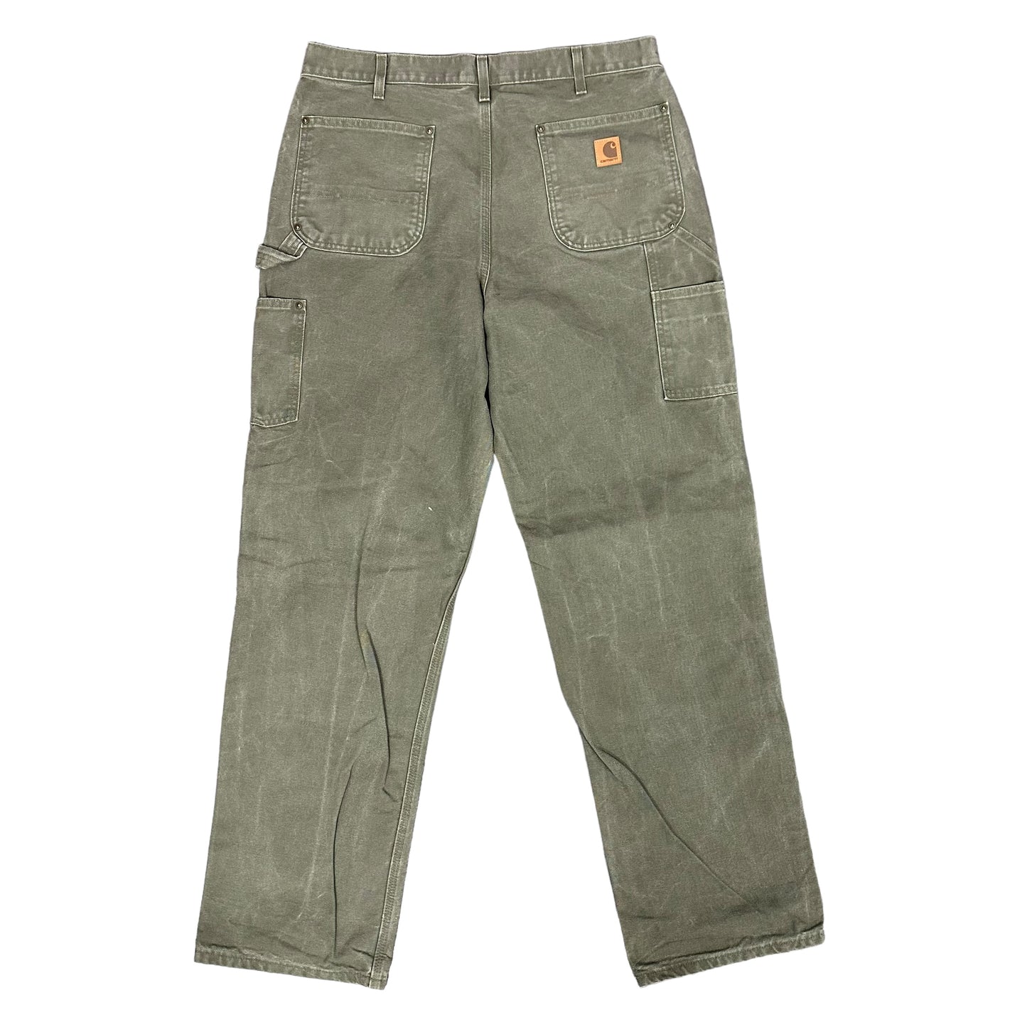 Vintage Olive Carhartt Double Knees