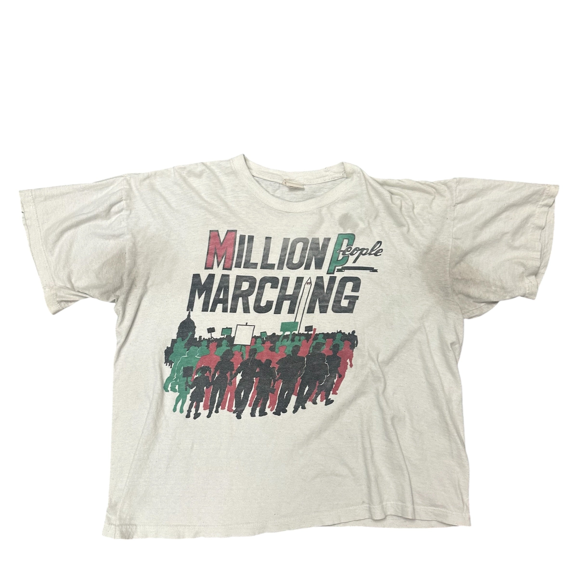 Vintage Million People Marching T Shirt