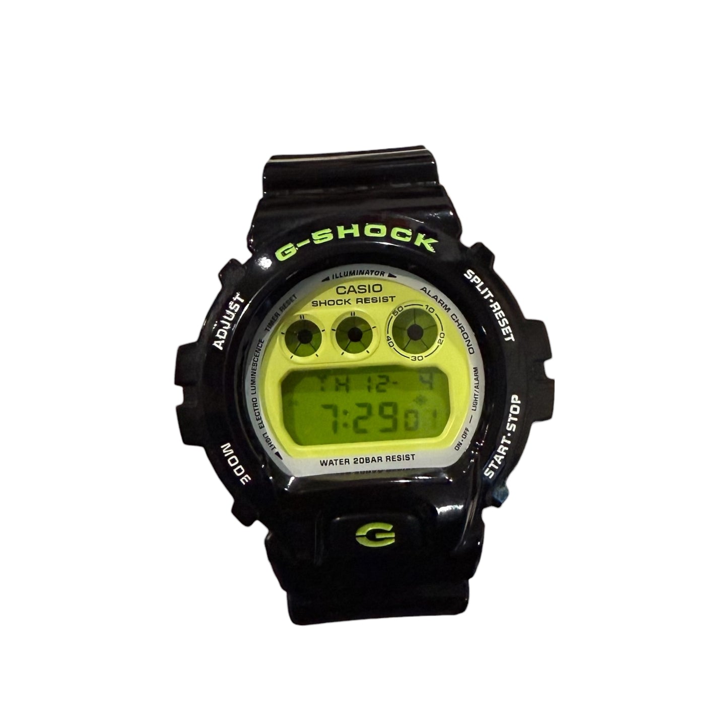 Black/Neon G Shock