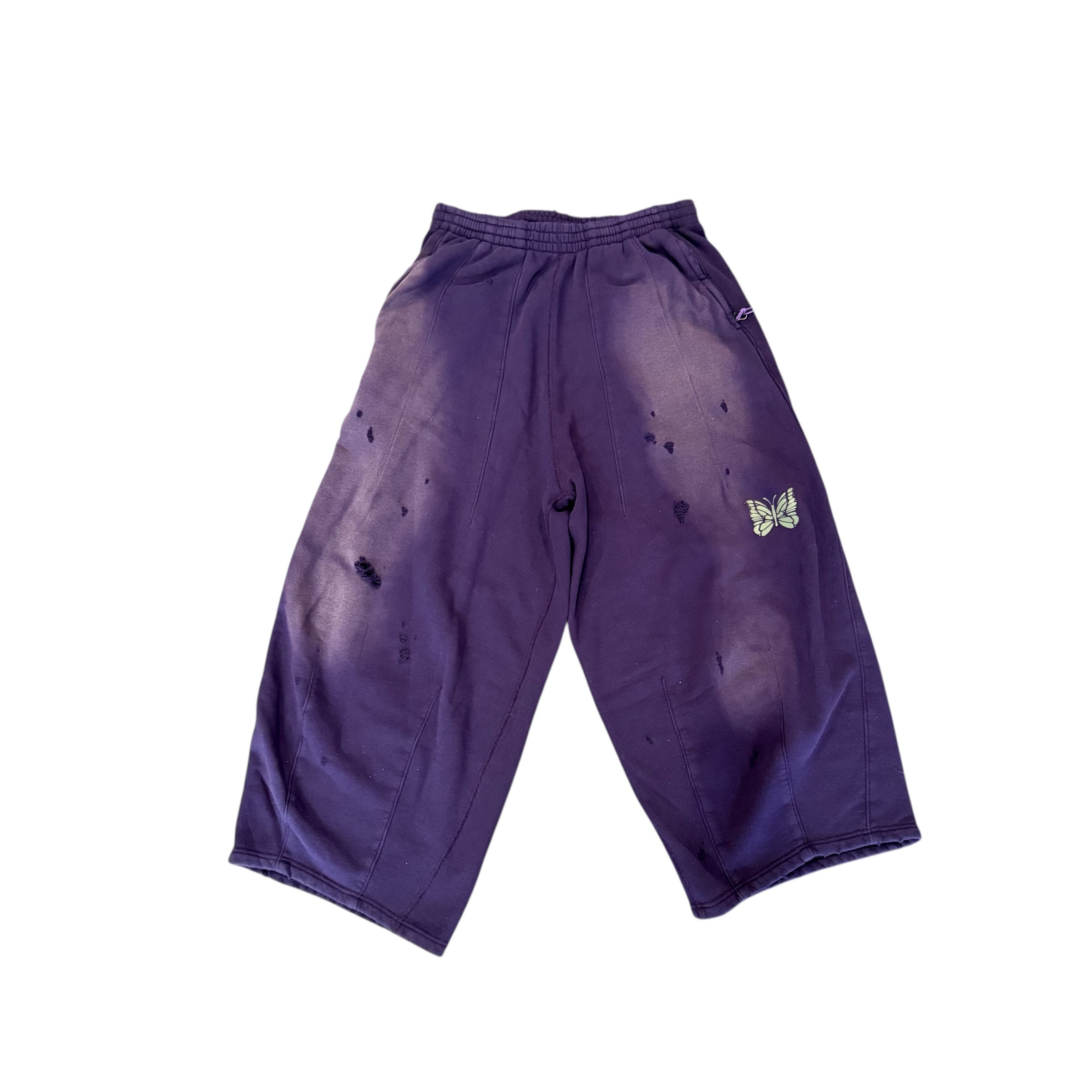 Purple Needles Sweats
