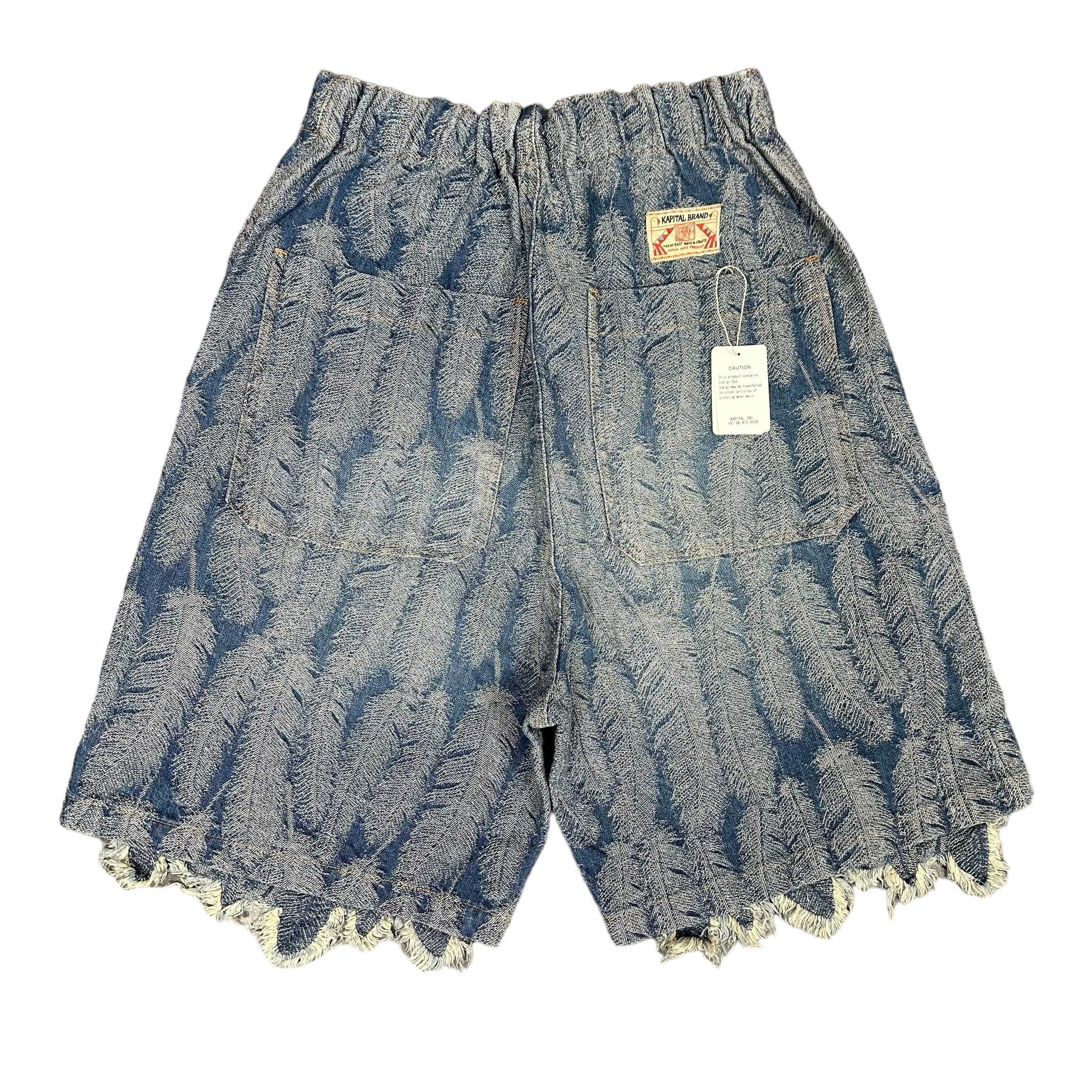 Blue Kapital Feather Carpenter Shorts